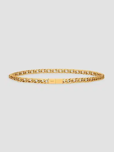 Saint Laurent Women's Thin Chain Belt | Thumbnail 2 Saint Laurent Women's Thin Chain Belt | Thumbnail 2