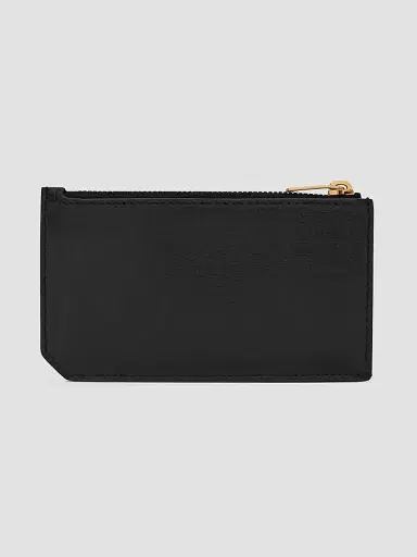 Saint Laurent Men's Tiny Cassandre Zipped Fragments Credit Card Case | Thumbnail 2