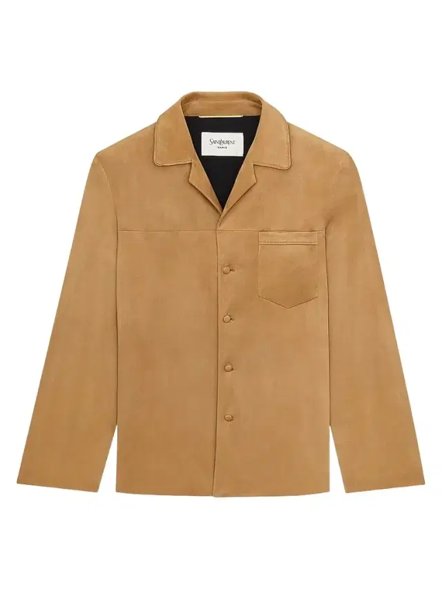 Saint Laurent Women's Jacket in Suede - Tabac