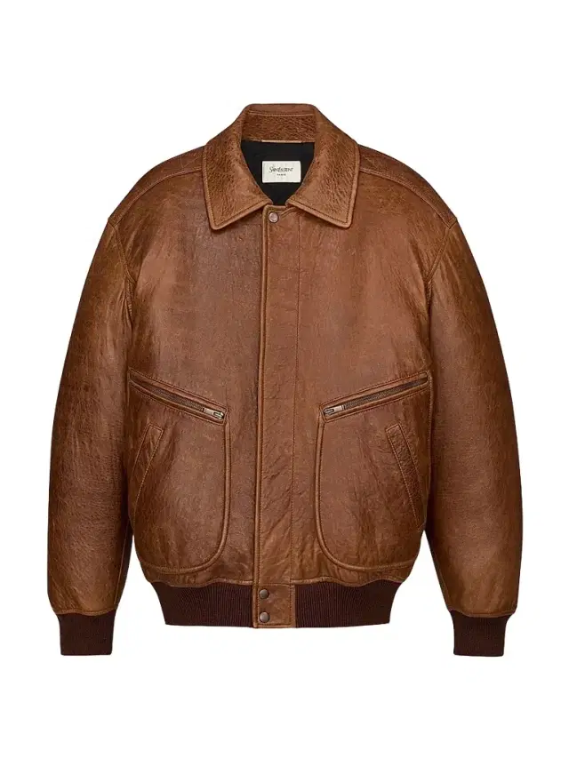 Women's Padded Bomber Jacket - Marron Terracotta