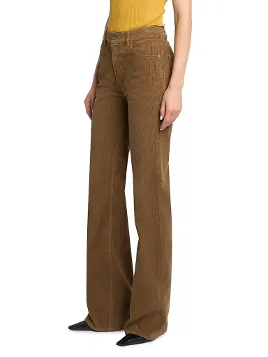 Saint Laurent Women's 70's Pants in Corduroy | Thumbnail 4 Saint Laurent Women's 70's Pants in Corduroy | Thumbnail 4