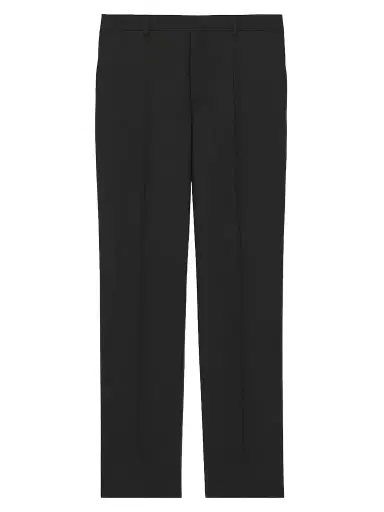 Saint Laurent Men's Slim-Fit Pants in Virgin Wool | Thumbnail 1