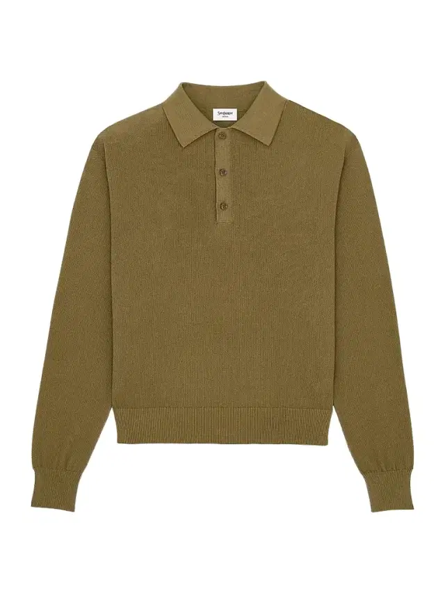 Men's Polo Shirt in Cotton - Kaki
