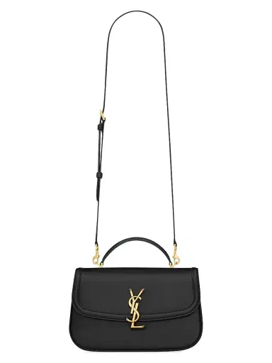 Saint Laurent Women's Solferino Top Handle Bag in Box - Black | Thumbnail 1 Saint Laurent Women's Solferino Top Handle Bag in Box - Black | Thumbnail 1