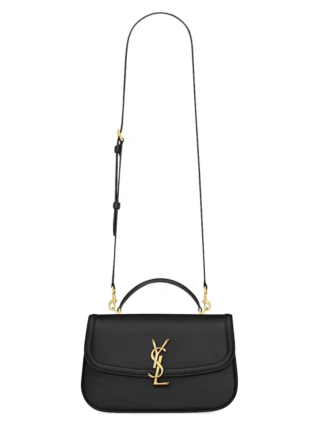 Saint Laurent Women's Solferino  Top Handle Bag in Box - Black