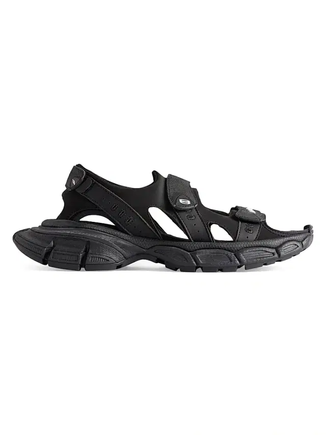 Balenciaga Men's 3XL Sandals - Black