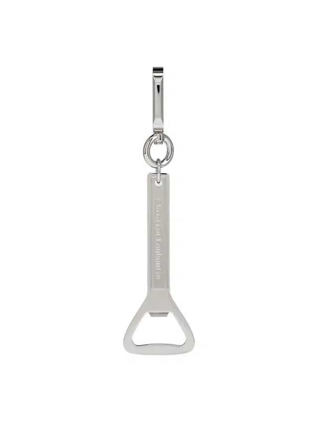 Christian Louboutin Men's Metal Keychain - Silver