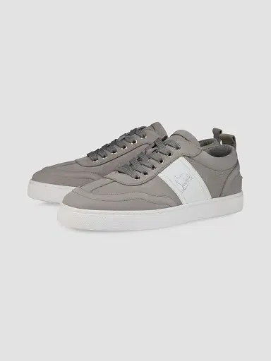 Christian Louboutin Men's Retero Low-Top Sneakers - Phantom Grey - Size 13 | Thumbnail 2 Christian Louboutin Men's Retero Low-Top Sneakers - Phantom Grey - Size 13 | Thumbnail 2
