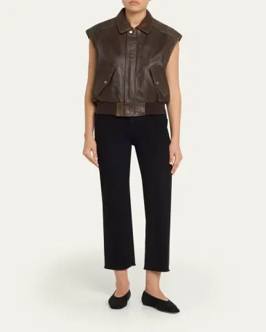Haikure Val Nappa Leather Vest | Thumbnail 2 Haikure Val Nappa Leather Vest | Thumbnail 2