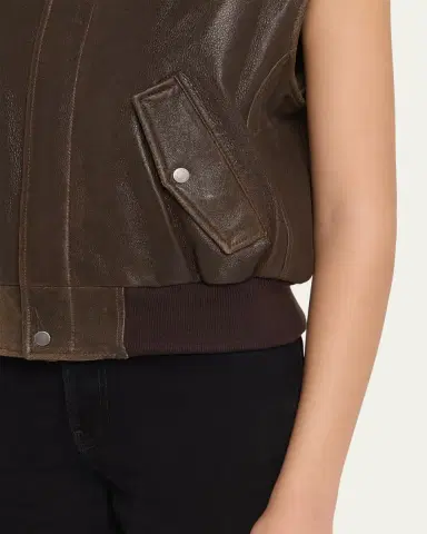 Haikure Val Nappa Leather Vest | Thumbnail 5 Haikure Val Nappa Leather Vest | Thumbnail 5