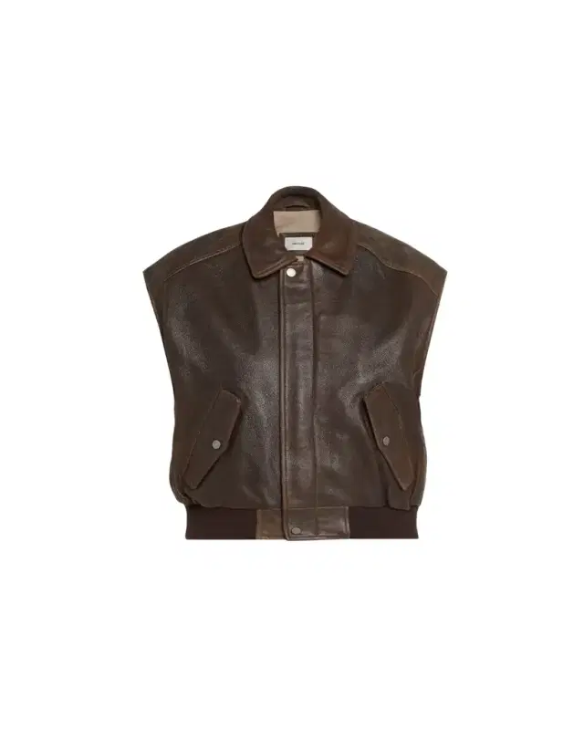Val Nappa Leather Vest