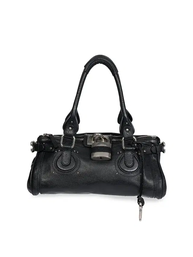 Chloé Women's Paddington Leather Shoulder Bag - Black