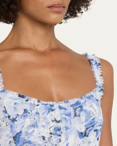 Cinq à Sept Marmo Heirloom Petals Midi Dress | Thumbnail 5 Cinq à Sept Marmo Heirloom Petals Midi Dress | Thumbnail 5