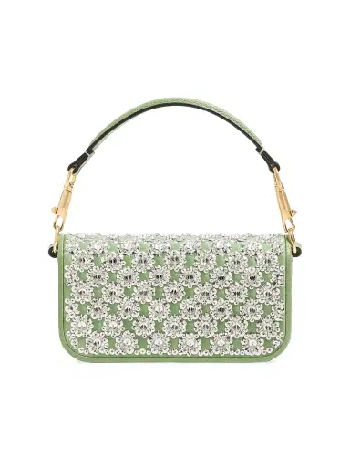 Valentino Garavani Women's Locò Small Embroidered Shoulder Bag | Thumbnail 2 Valentino Garavani Women's Locò Small Embroidered Shoulder Bag | Thumbnail 2