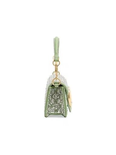 Valentino Garavani Women's Locò Small Embroidered Shoulder Bag | Thumbnail 4 Valentino Garavani Women's Locò Small Embroidered Shoulder Bag | Thumbnail 4
