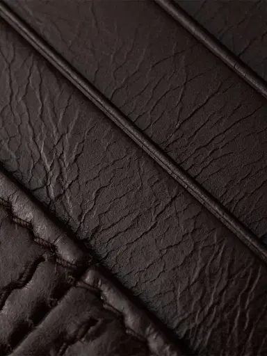 Prada Men's Leather Card Holder - Dark Brown | Thumbnail 3