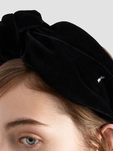 Prada Women's Velvet Headband | Thumbnail 2