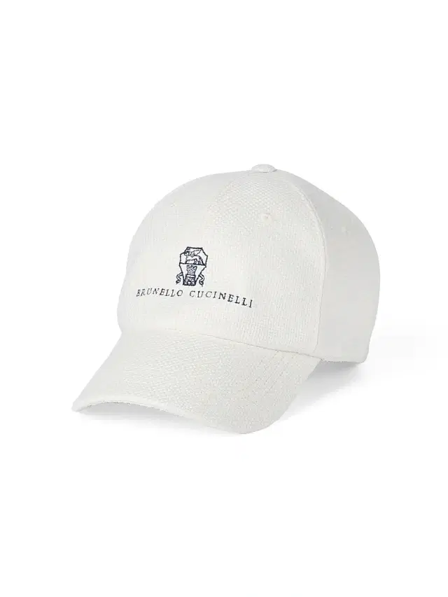 Brunello Cucinelli Men's Silk, Linen and Wool Hopsack Baseball Cap - Off White