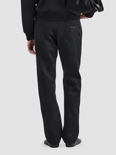 Prada Men's Technical Jersey Pants - Black - Size Medium | Thumbnail 4 Prada Men's Technical Jersey Pants - Black - Size Medium | Thumbnail 4
