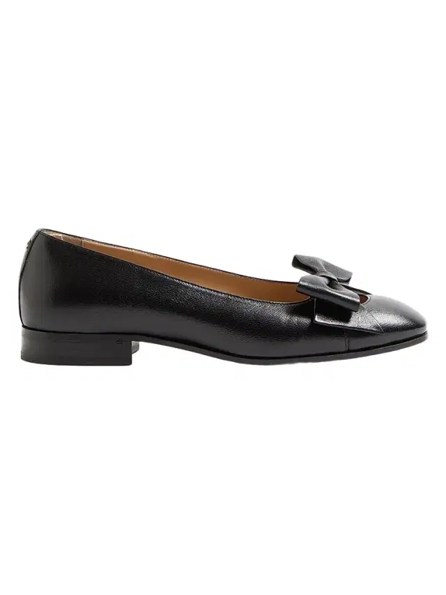 Valentino Garavani Women's Bowow Kidskin Ballerinas - Black