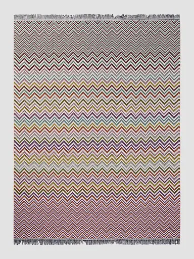 Missoni Antwan Zigzag Wool-Blend Throw Blanket | Thumbnail 2 Missoni Antwan Zigzag Wool-Blend Throw Blanket | Thumbnail 2