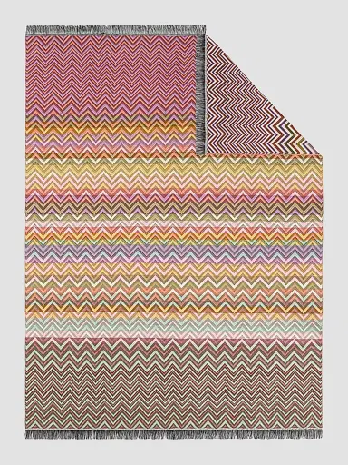 Missoni Antwan Zigzag Wool-Blend Throw Blanket | Thumbnail 3 Missoni Antwan Zigzag Wool-Blend Throw Blanket | Thumbnail 3