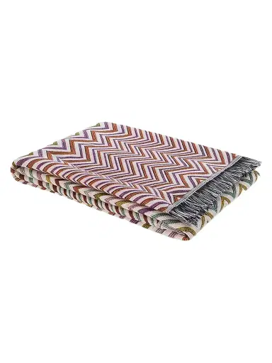 Missoni Antwan Zigzag Wool-Blend Throw Blanket | Thumbnail 1 Missoni Antwan Zigzag Wool-Blend Throw Blanket | Thumbnail 1