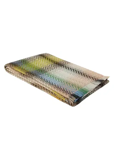 Missoni Check New Zigzag Wool-Blend Throw Blanket | Thumbnail 1 Missoni Check New Zigzag Wool-Blend Throw Blanket | Thumbnail 1