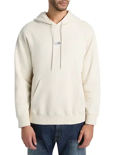 MM6 MAISON MARGIELA Men's Numeric Cotton Hoodie | Thumbnail 3 MM6 MAISON MARGIELA Men's Numeric Cotton Hoodie | Thumbnail 3