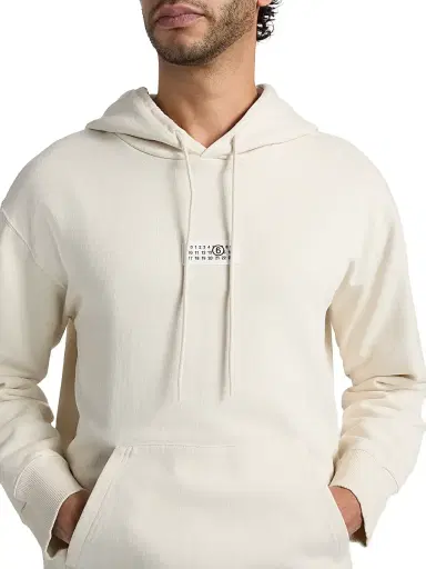 MM6 MAISON MARGIELA Men's Numeric Cotton Hoodie | Thumbnail 6 MM6 MAISON MARGIELA Men's Numeric Cotton Hoodie | Thumbnail 6