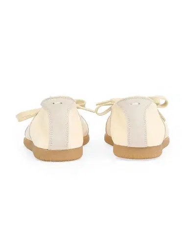 Maison Margiela Women's Replica Leather Lace-Up Ballet Flats | Thumbnail 3 Maison Margiela Women's Replica Leather Lace-Up Ballet Flats | Thumbnail 3