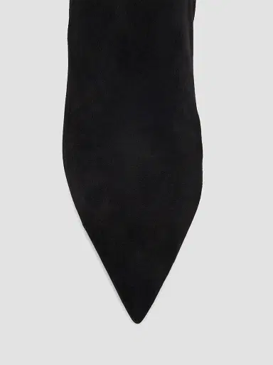 Gianvito Rossi Women's 85MM Suede Stiletto Knee High Boots - Nero Black - Size 12 | Thumbnail 5 Gianvito Rossi Women's 85MM Suede Stiletto Knee High Boots - Nero Black - Size 12 | Thumbnail 5
