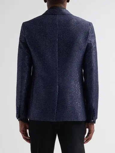 Pal Zileri Men's Sparkle Donegal-Effect Dinner Jacket - Blue - Size 46 | Thumbnail 3 Pal Zileri Men's Sparkle Donegal-Effect Dinner Jacket - Blue - Size 46 | Thumbnail 3