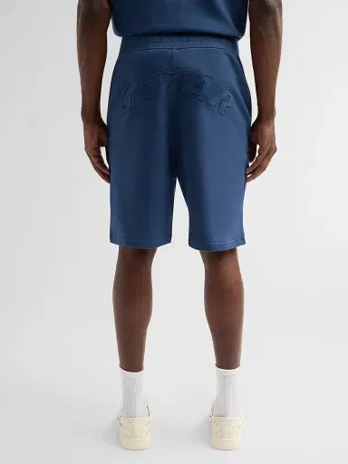G-Star Men's Appliqué Logo Back Shorts - Dark Denim - Size XXL | Thumbnail 3