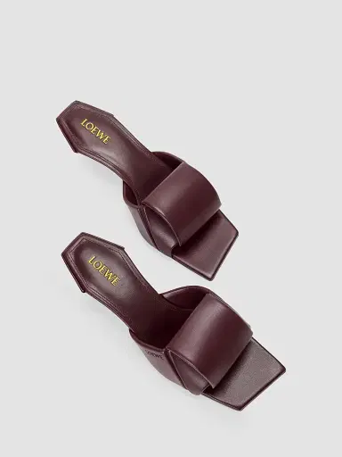 Loewe Women's Origami 45MM Leather Mules | Thumbnail 3 Loewe Women's Origami 45MM Leather Mules | Thumbnail 3