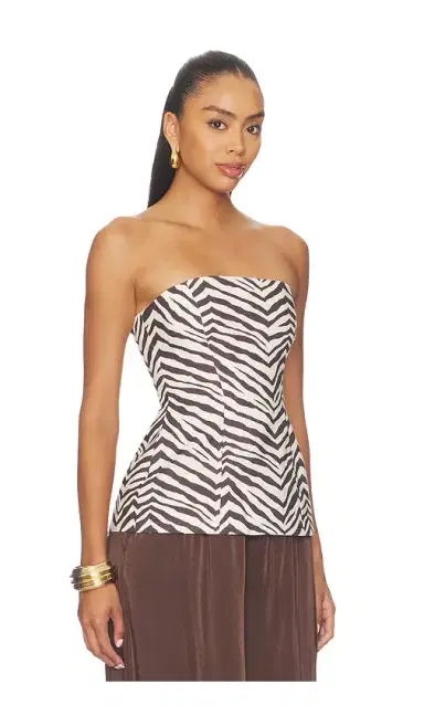 Bardot Helenia Longline Strapless Top | Thumbnail 2