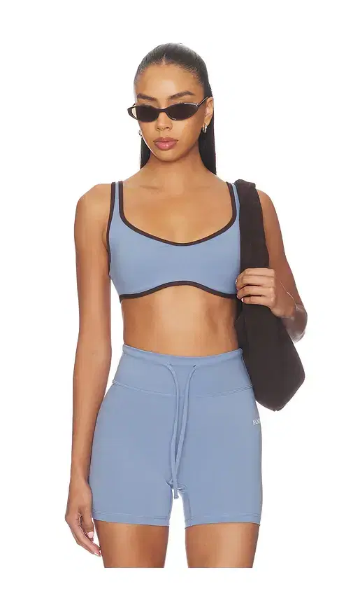 Curved Hem Sports Bra
