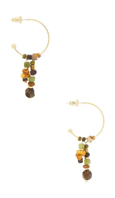 Casa Clara Daisy Drop Earrings | Thumbnail 2