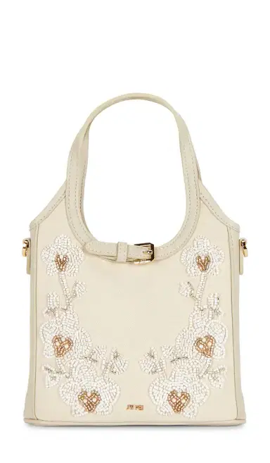 JW PEI Brooke Mini Belted Embellished Orchid Beaded Top Handle Bag | Thumbnail 2 JW PEI Brooke Mini Belted Embellished Orchid Beaded Top Handle Bag | Thumbnail 2