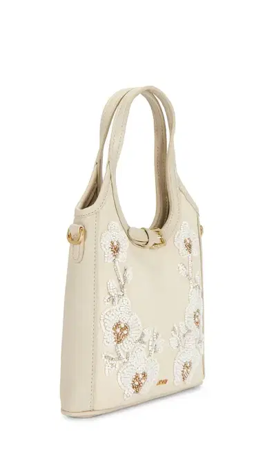 JW PEI Brooke Mini Belted Embellished Orchid Beaded Top Handle Bag | Thumbnail 4 JW PEI Brooke Mini Belted Embellished Orchid Beaded Top Handle Bag | Thumbnail 4