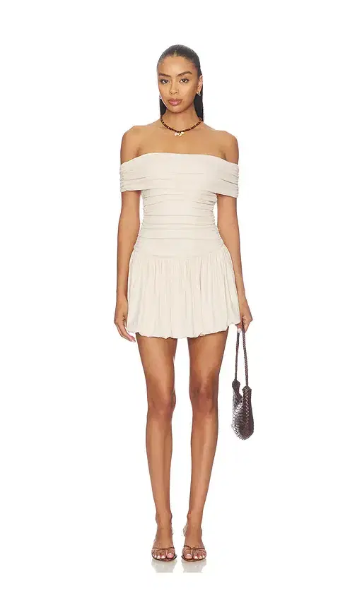 Irene Off Shoulder Mini Dress