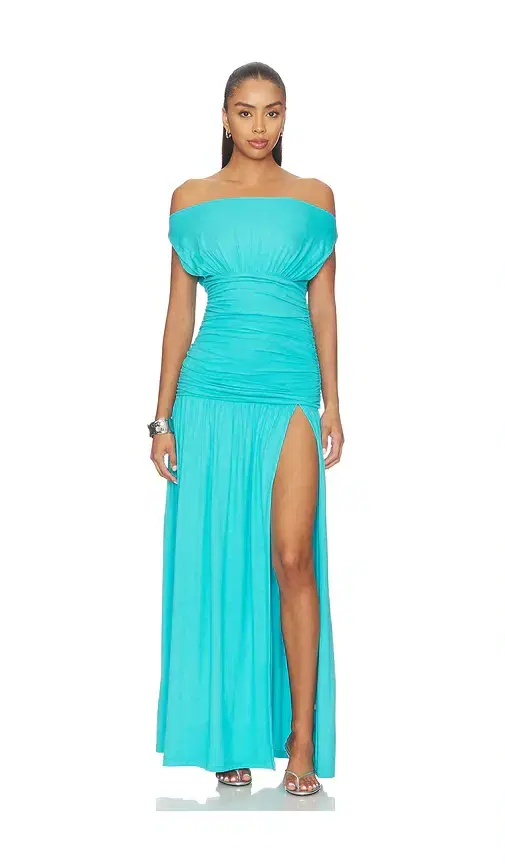Iva Off Shoulder Maxi Dress