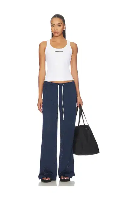 Casablanca Ribbed Tank Top | Thumbnail 4 Casablanca Ribbed Tank Top | Thumbnail 4