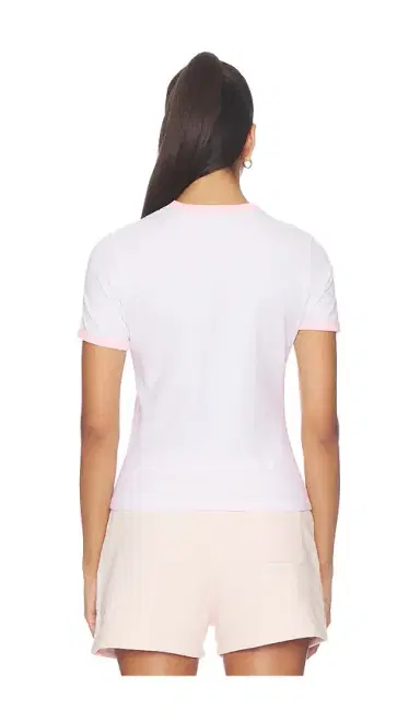 Casablanca Longline Ringer Tee | Thumbnail 3