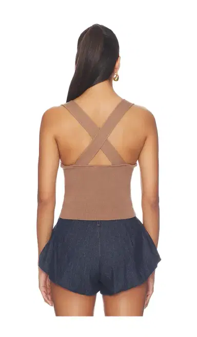 GOOD AMERICAN The Rib Strappy Tank Top | Thumbnail 5 GOOD AMERICAN The Rib Strappy Tank Top | Thumbnail 5