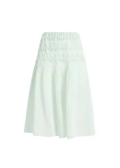Khaite Florence Skirt In Ice Green | Thumbnail 1
