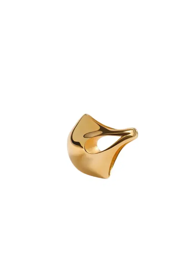 Khaite Lotus Ring In Gold