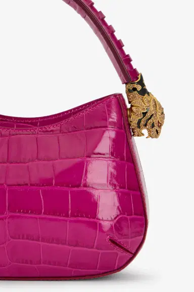 Roberto Cavalli Roar Bag hobo with jewel tigers | Thumbnail 4