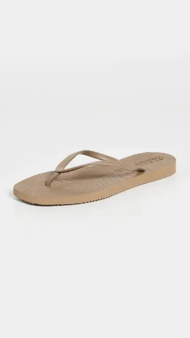 SLEEPERS Tapered Flip Flops Sand | Thumbnail 2
