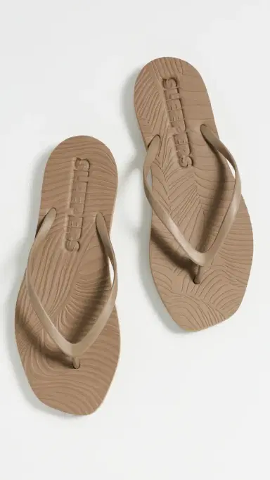 SLEEPERS Tapered Flip Flops Sand | Thumbnail 5